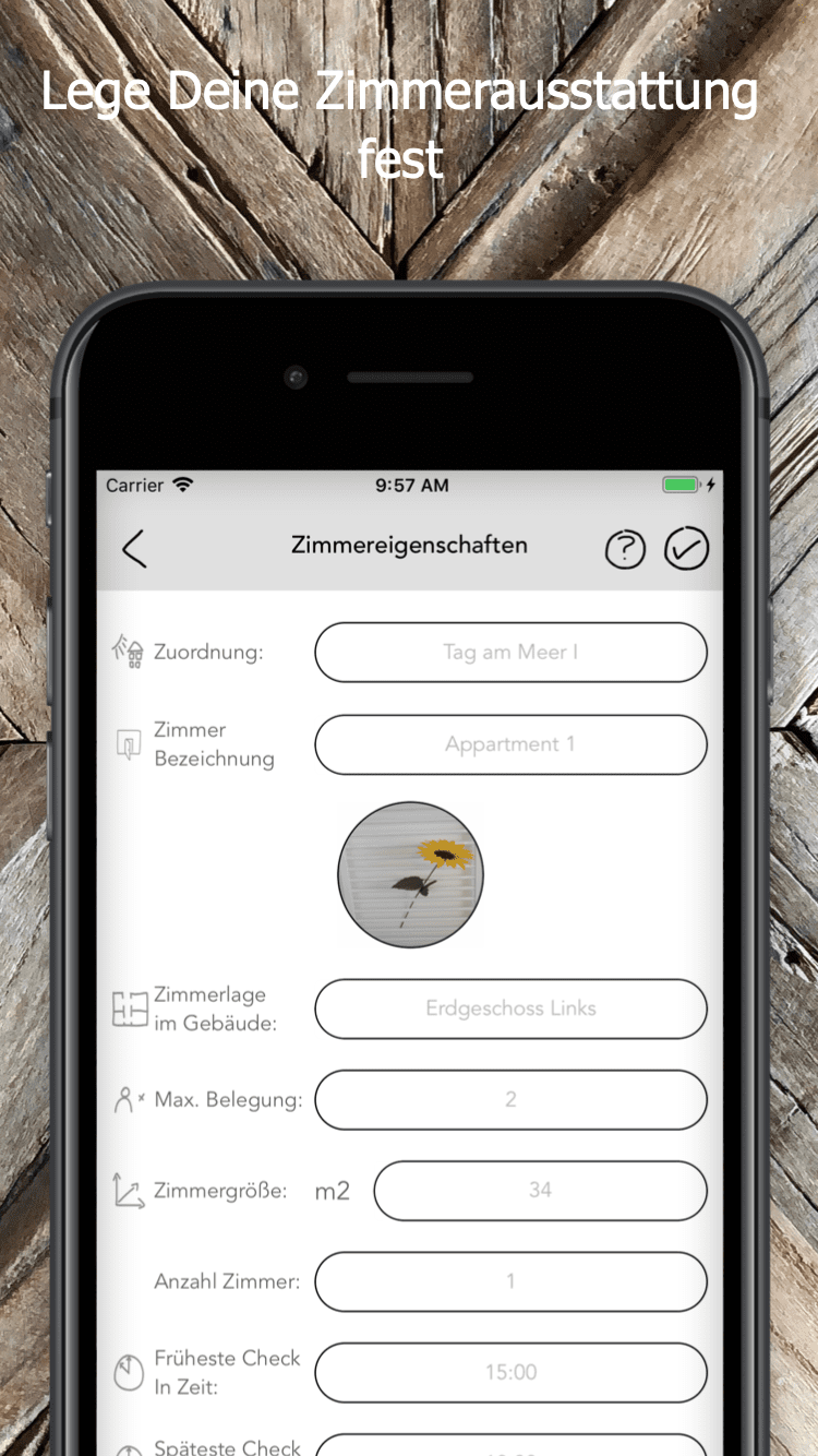 Zimmerausstattung HoHoManager